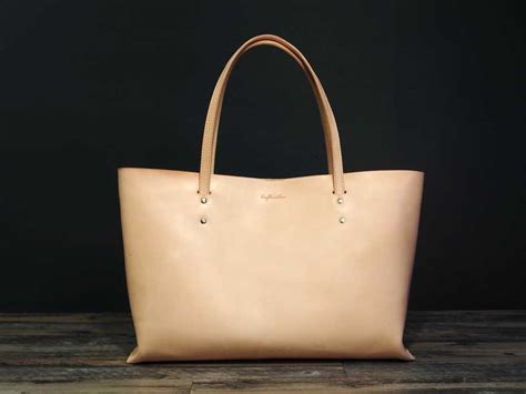 leather simple tote pattern leather bag pattern