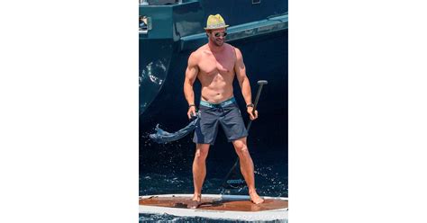 Chris Hemsworth Shirtless Pictures Popsugar Celebrity
