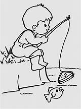 Fisherman Fishers Pescador Occupation Pescadores Fish Bestcoloringpagesforkids sketch template