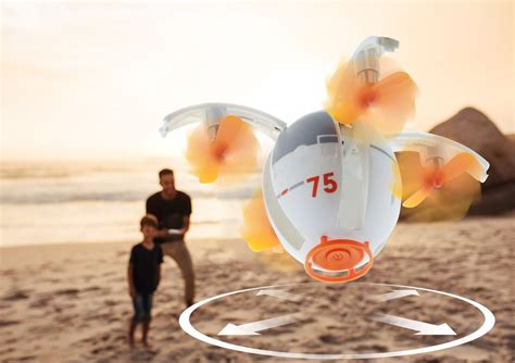 tenergy tdr rc quadcopter egg drone petagadget