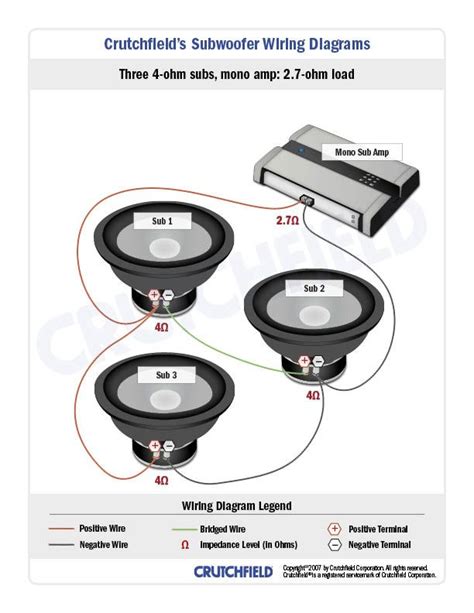 top  subwoofer wiring diagram   svc  ohm mono top  subwoofer wiring diagram