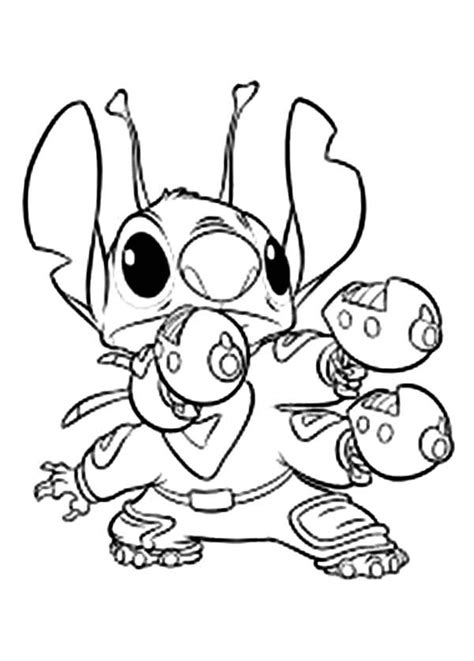 stitch coloring page coloring home