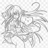 Dxd Highschool Pngegg Gremory Rias sketch template