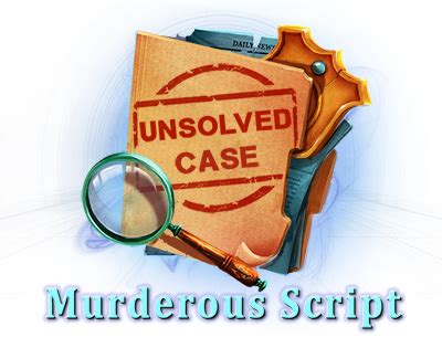unsolved case murderous script wildtangent games