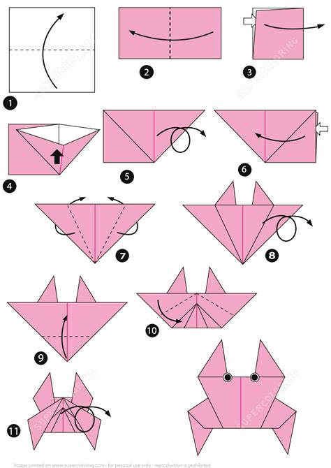 easy printable origami instructions