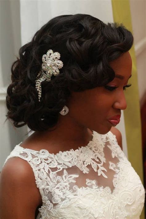 5 Head Turning Wedding Hairstyles For Black Women Wavy Cruckers