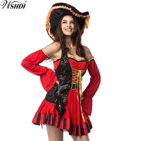 Ladies Ahoy Matey High Seas Pirate Wench Costume Cosplay Fantasia
