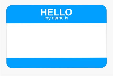 Clip Art Hello My Name Is Tags Hello My Name Is A Free