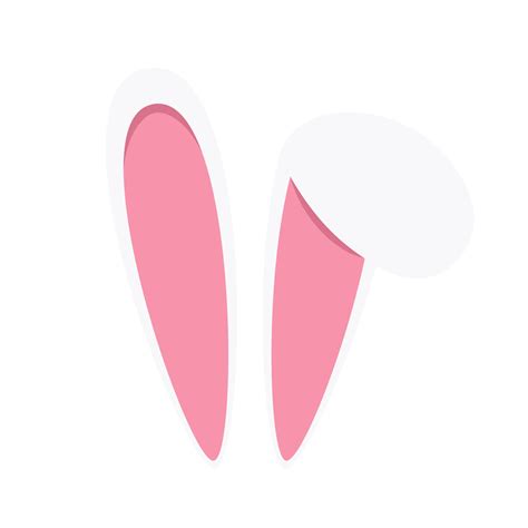 bunny ears vector art icons  graphics