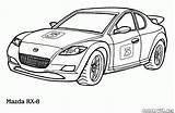 Samochody Kolorowanki Mazda Ricks Chłopców sketch template