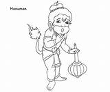 Hanuman Drawing Coloring Lord Sketch Wallpaper Colour Wallpapers Pages Template sketch template