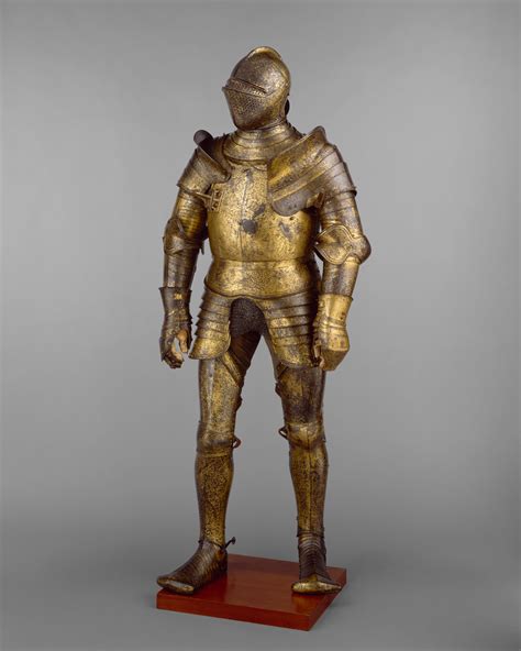armor garniture   king henry viii  england reigned