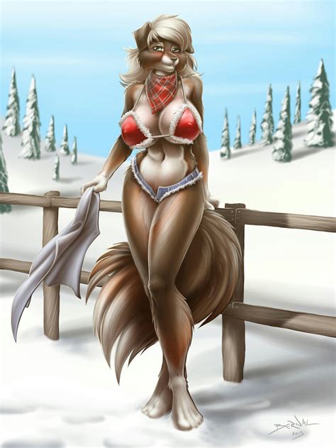rule 34 bra champagne cold female furry only jeremy bernal sexyfur shirtless snow solo winter