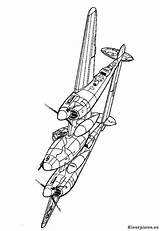 Kleurplaten Vliegtuigen Tweede Wereldoorlog Wwii 38j Lockheed 1943 Lightening Ausmalbilder Airplane Flugzeugen Mewarn11 Planes Malvorlage Wo2 Aircrafts Fighter sketch template