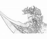 League Legends Tryndamere Sword Coloring Pages Armor Another Temtodasas sketch template