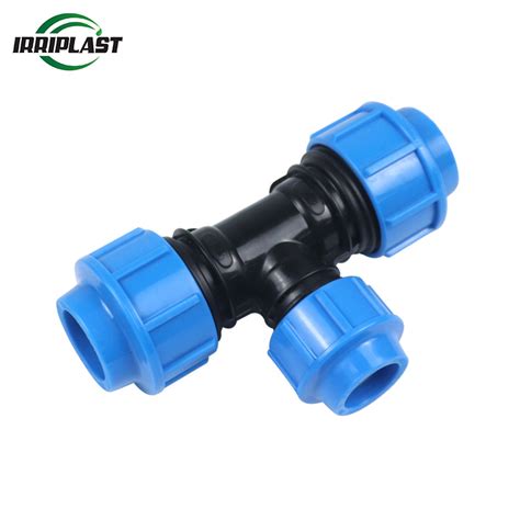pp compression fittings pn16 economy 90 reducing degree tee china pp