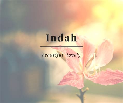 Beautiful Indonesian Names And What They Mean