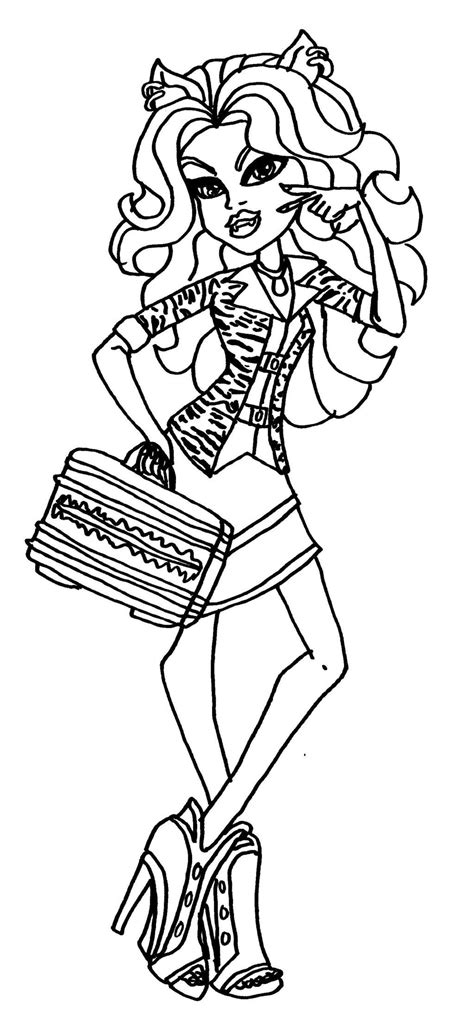 monster high coloring sheets  kids cool coloring pages printable