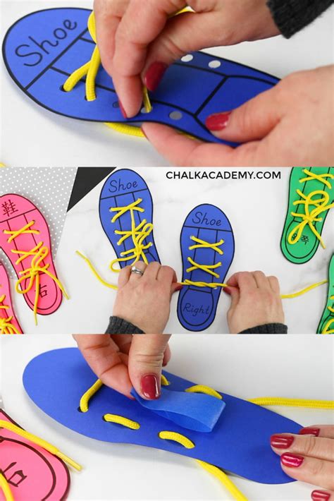 printable shoe lacing template customize  print