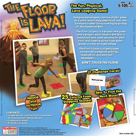 floor  lava  active play  ages    fat brain toys
