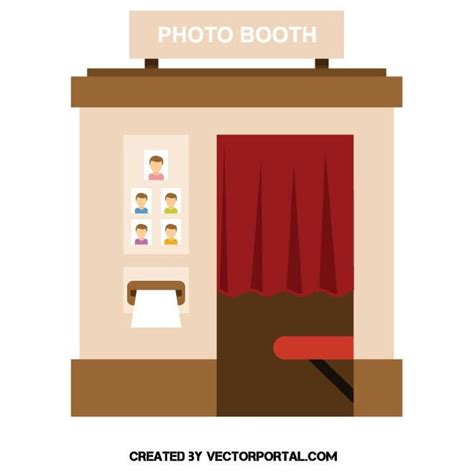 photo booth vector image photo booth photo vector