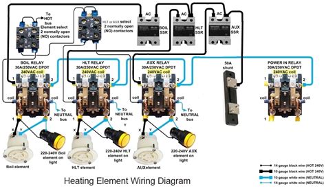 heating element wiring diagram electrical engineering blog