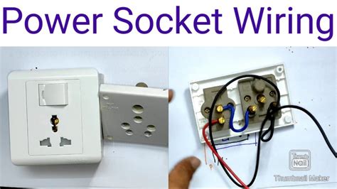 power socket wiring  pin   pin power socket wiring  diagramattengineer youtube