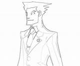 Apollo Coloring Pages Attorney Ace Justice Phoenix Wright Getcolorings Speaker Getdrawings sketch template