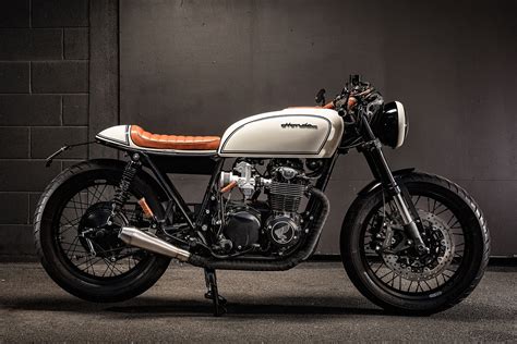 complete package ellaspedes immaculate honda cb cafe racer pipeburn
