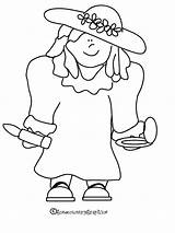 Coloring Pages Girl Template sketch template