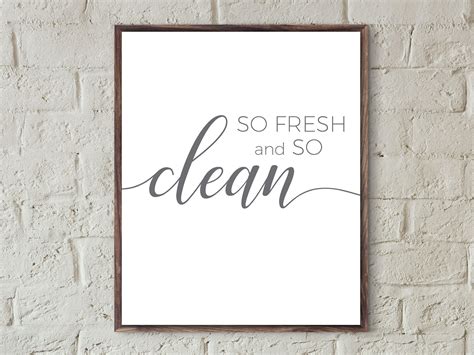 fresh   clean print bathroom decor pictures bathroom etsy