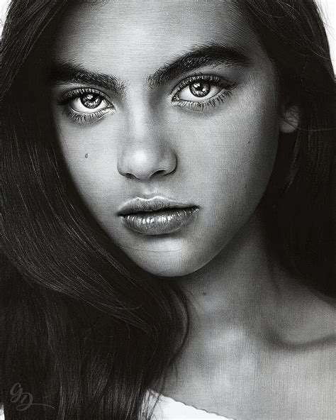 realistic black  white drawings pencil realistic portrait drawings