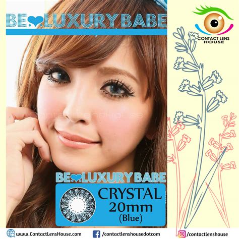 20mm crystal blue colour lens