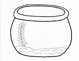 Fishbowl Colorine sketch template