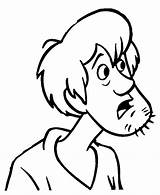 Scooby Doo Coloring Pages Shaggy sketch template