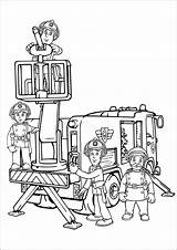 Feuerwehrmann Fireman Ausmalbilder Malvorlagen Brandmand Farvelægning Brandweerman Halaman Mewarna Kertas Sider sketch template