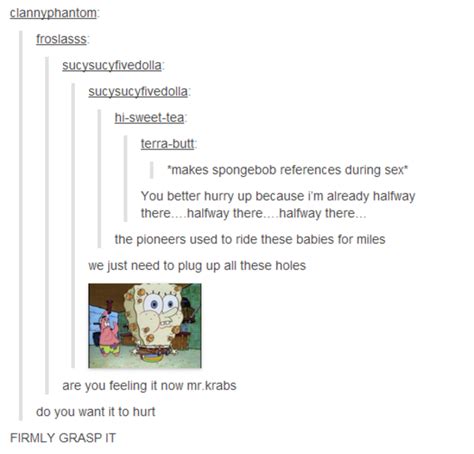 spongebob references during sex spongebob squarepants