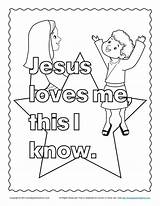 Coloring Jesus Children Loves Pages Bible Kids Activity sketch template