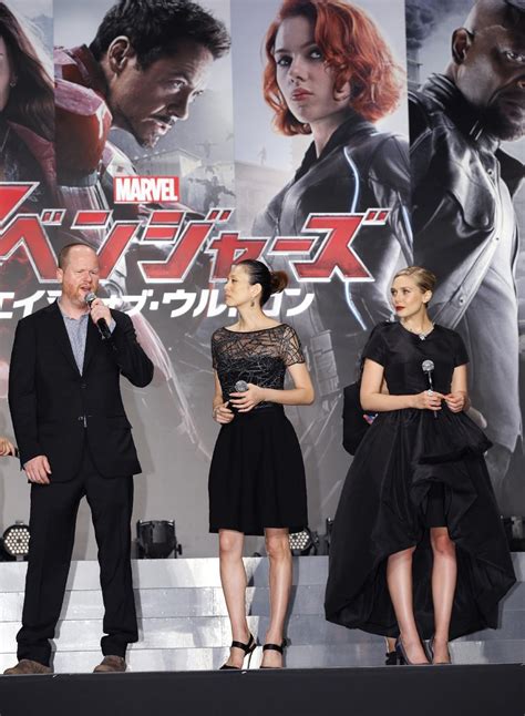 Elizabeth Olsen Avengers Age Of Ultron Premiere In Tokyo • Celebmafia