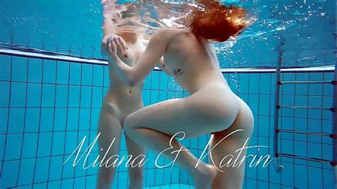 milana and katrin disrobe eachother underwater 05 11