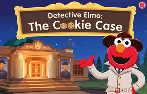 detective elmo the cookie case sesame street