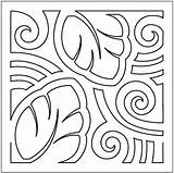 Mola Quilting Patterns Coloring Pages Quilt Stencil Molas Palm Designs Machine Motion Sewing Block Para Hawaiian Panama Quilts Templates Trees sketch template