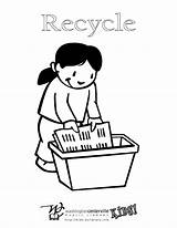 Coloring Pages Recycling Recycle Cliparts Clipart Library Kinder Important sketch template