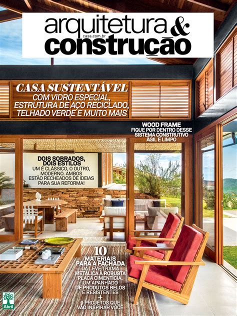 tecverde está na matéria de capa da revista arquitetura and construção