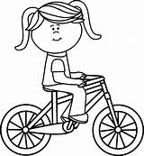 Riding Bicycle Mycutegraphics Bicicletas Bordado Cliparts Biking Colorearimagenes Nicepng sketch template