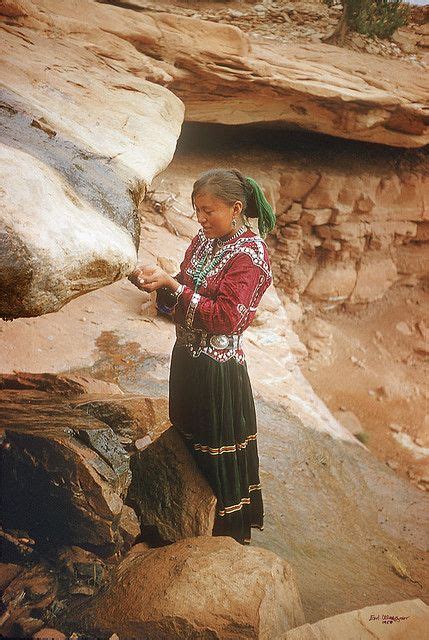 Girl At Spring Native American Dress Native American