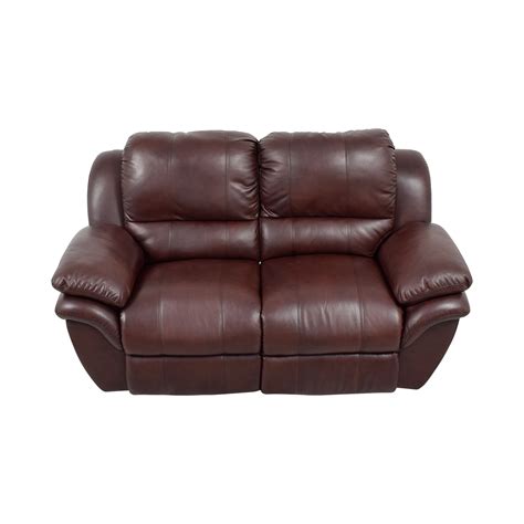 bobs discount furniture bobs furniture brown leather recliner sofas