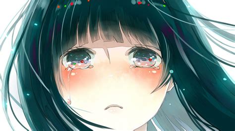 Sad Face Anime Girl Wallpapers Wallpaper Cave Sexiz Pix