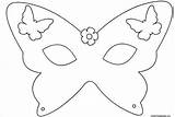 Maska Masken Vorlage Schmetterling Fasching Motylek Maschera Kindergarten Maske Metulj Mariposa Schablone Antifaz Masquerade Maski Farfalla Tiermasken Krone Carnaval Predloga sketch template