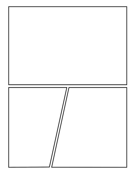 blank comic book layout pages printable   designs